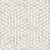 Bedrosians Celeste 14.25" x 16.25" Honed White Carrara/Bardiglio