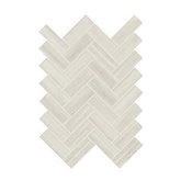 Daltile Elect 9" X 12" Herringbone Mosaic 1" X 3" White