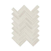 Daltile Prime 9" X 12" Herringbone Mosaic 1" X 3" White
