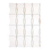 Daltile Perfit Mosaix 18" X RL" Mosaic Namaste & Thassos / Bannister