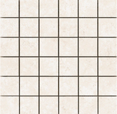 Emser Tesola 12"X12" Mosaic 2"X2" Silver Cream