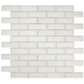Daltile Revalia Remix 2" X 6" Brick Joint Beveled Centennial White