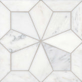 Bedrosians Blomma 12" x 12" Bianco