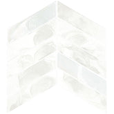 Daltile Star Castle 1" X 6" Chevron Milky Way