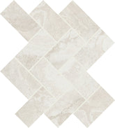 Daltile Archaia 2" X 4" Herringbone Relic White