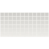 Daltile Color Wheel Mosaic 2" X 2" Straight Joint Glossy Arctic White
