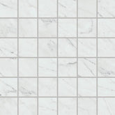 Daltile Marble Attache Lavish 2" X 2" Straight Joint Diamond Carrara