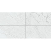 Daltile Marble Attache Lavish 24" X 48" Satin Diamond Carrara