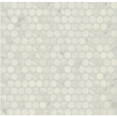 Daltile Famed 11" X 13" Mosaic Penny Rounds Diamond