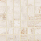 MS International Bernini 2" x 2" Mosaic Bianco