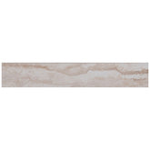 MS International Bernini 3" x 18" Bullnose Polished Bianco