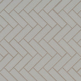 MS International Domino 12" x 12" Herringbone Gray