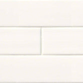 MS International Domino 12" x 12" Subway 4" x 16" White