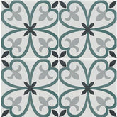 Marazzi D Segni Color 8" X 8" Deco Clover