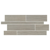 Marazzi Sabbia Marmo 12" X 26" Random Interlocking, Stepwise Medium Gray