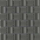 Emser Modan 12"x12" Mosaic 1.85"X1.85" Matte Black