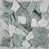 Emser Opuscar 12" X 12" Grand Pebble Mosaic Aurora