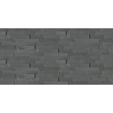 Bedrosians Slate 6" X 24" Ledger Natural Cleft Andhra Black