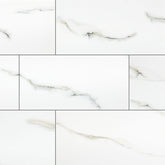 MS International Aria 24" x 48" Polished Bianco