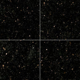 MS International Natural Stone Granite 24" x 24" Polished Black Galaxy