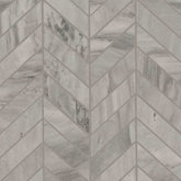 MS International Eden 12" x 15" Chevron Mosaic Matte Bardiglio