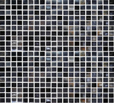 Emser Galore 13"x13" Mosaic 0.625"X0.625" Polished Black