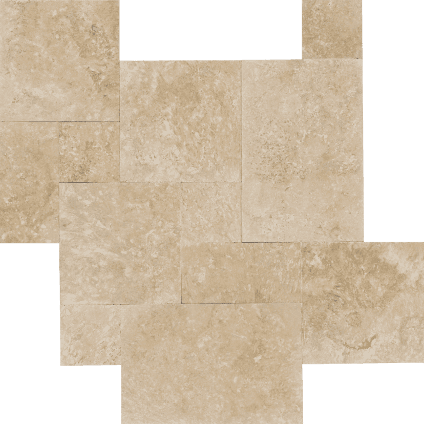Bedrosians Travertine Pattern 1/2" Brushed 8"x8" - 8"x16" - 16"x16" - 16"x24" Durango