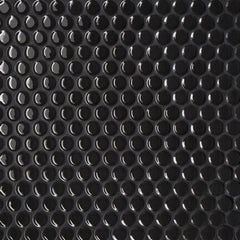 Bedrosians Le Cafe 1" x 1" Penny Round Glossy Black