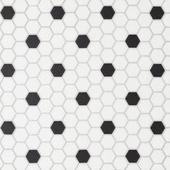 Bedrosians Le Cafe 1" x 1" Deco Design Mosaic Deco Design 3