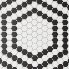Bedrosians Le Cafe 1" x 1" Deco Design Mosaic Deco Design 4