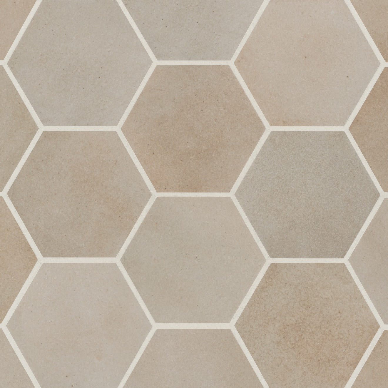 Bedrosians Celine 4.5" x 4" Matte Taupe