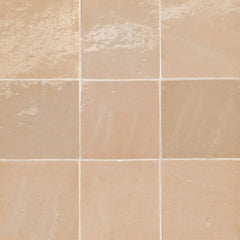 Bedrosians Zagora 4" X 4" Gloss Ivoire