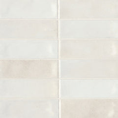 Bedrosians Celine 2" x 6" Glossy White