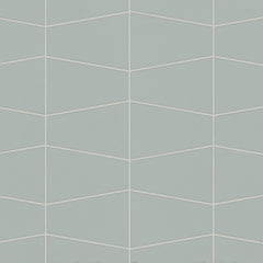 Bedrosians Marin 8.25" X 13" Trapezoid Mosaic Aloe Green / Light Green