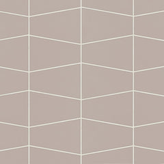 Bedrosians Marin 8.25" X 13" Trapezoid Mosaic Coastal Cliff / Taupe