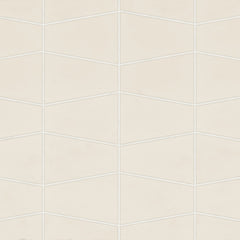 Bedrosians Marin 8.25" X 13" Trapezoid Mosaic Sand Dollar / Beige