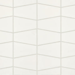 Bedrosians Marin 8.25" X 13" Trapezoid Mosaic Pearl White / White
