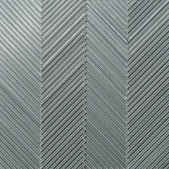 Bedrosians Kaikos 11.25" X 11.25" Chevron Glass Mosaic Light Green