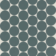 Bedrosians Marin 10.5" X 11.75" Penny Mosaic 2" Ocean Teal / Teal