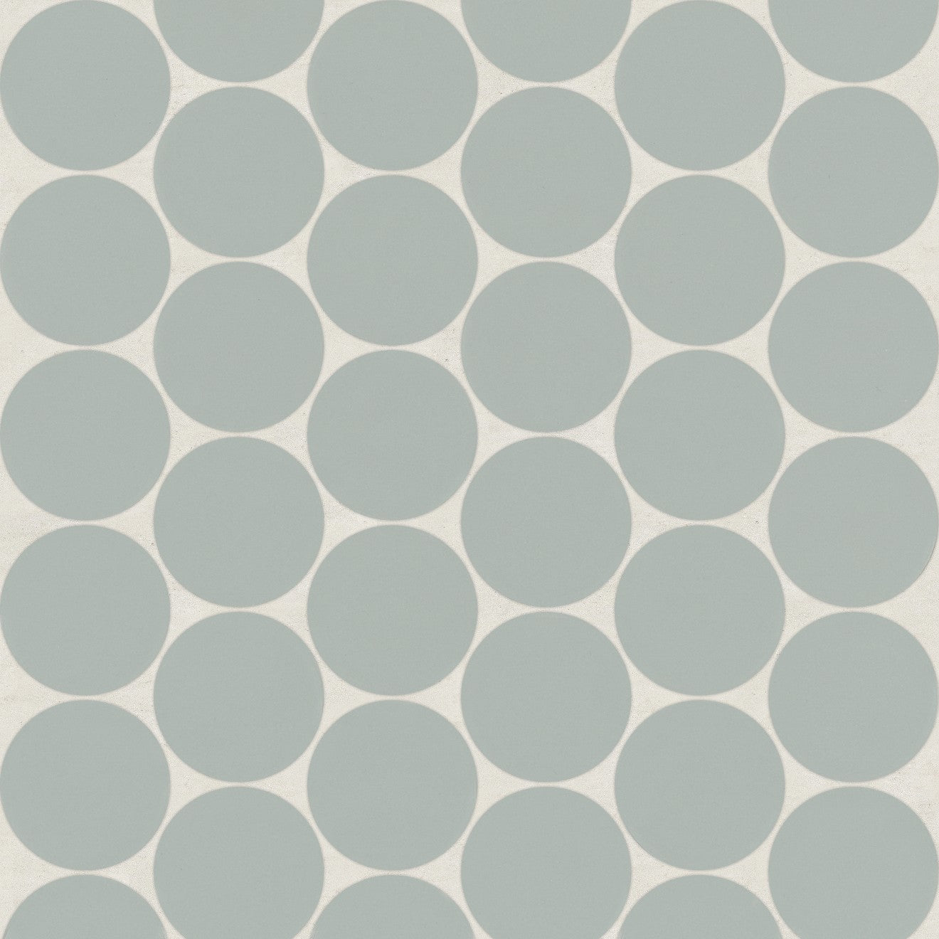 Bedrosians Marin 10.5" X 11.75" Penny Mosaic 2" Aloe Green / Light Green