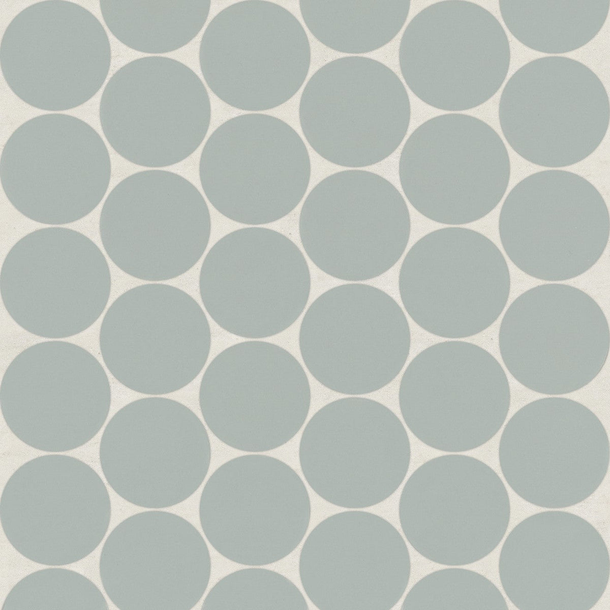 Bedrosians Marin 10.5" X 11.75" Penny Mosaic 2" Aloe Green / Light Green