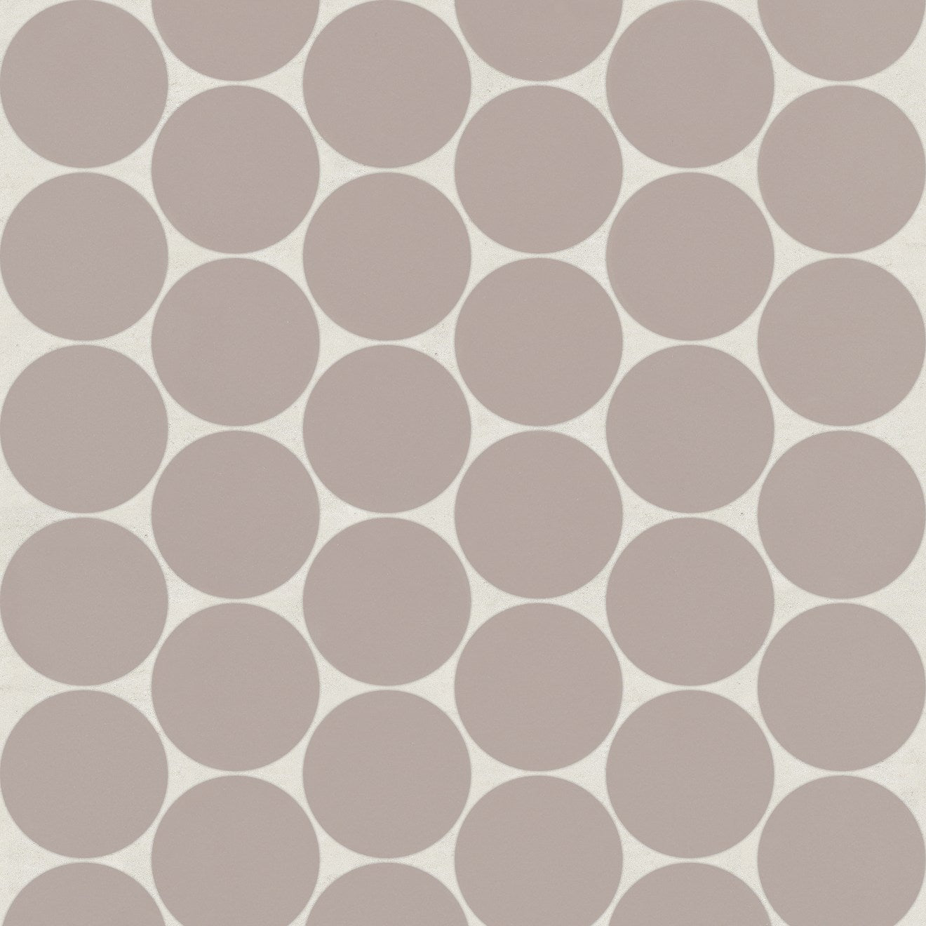 Bedrosians Marin 10.5" X 11.75" Penny Mosaic 2" Coastal Cliff / Taupe