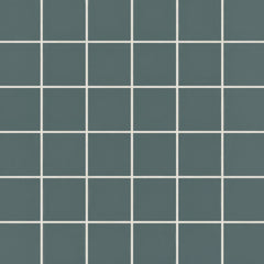 Bedrosians Marin 12" X 12" Square Mosaic 2" Ocean Teal / Teal