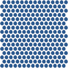 Daltile Color Wheel Mosaic 13'' X 11'' Penny Glossy Sea Breeze