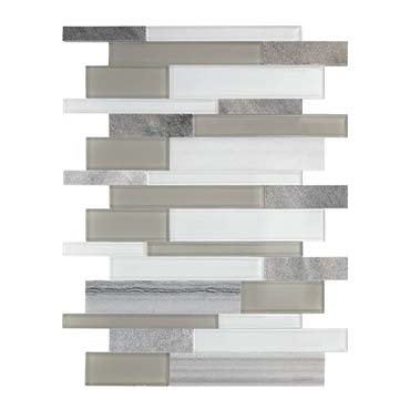 Daltile Perfit Mosaix 18" X RL" Mosaic Marmara & Glass / Random Linear
