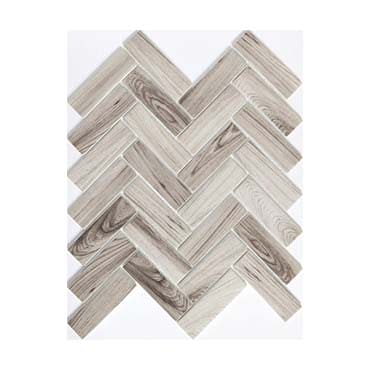 Emser Echo 11"x13" Herringbone Mosaic 1.22"X3.86" Gray