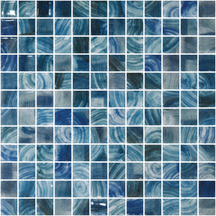 Emser Waterlace 12"x12" Mosaic 1"x1" Polished Suva