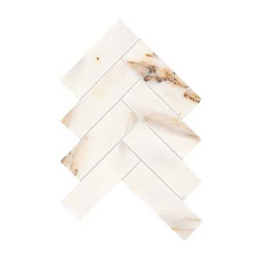 Daltile Gamma 10" X 15" Herringbone Mosaic 2" X 6" Bella