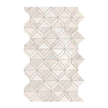 Daltile Perfit Mosaix 18" X RL" Mosaic Patagonia White / Fantasy
