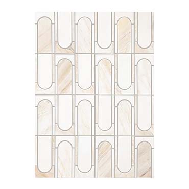 Daltile Perfit Mosaix 18" X RL" Mosaic Namaste & Thassos / Capsule